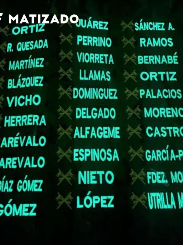 Ojos de gato personalizados / hilo fluorescente