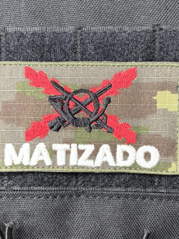 Parches para Casco de combate personalizables con hilo fluorescente