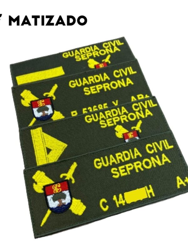 GALLETA SEPRONA GUARDIA CIVIL BORDADA PERSONALIZADA