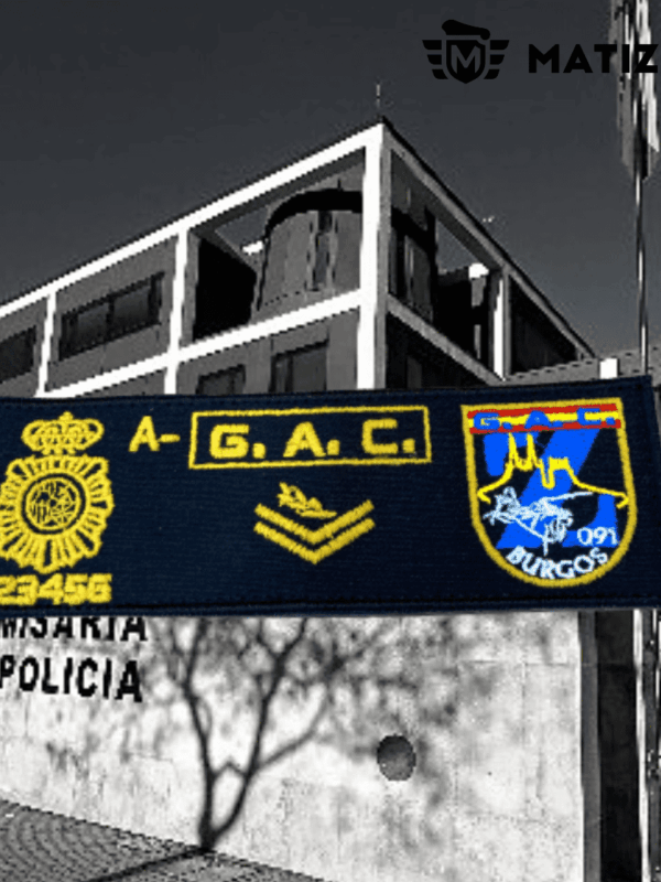 Tira identificativa para chaleco GAC BURGOS