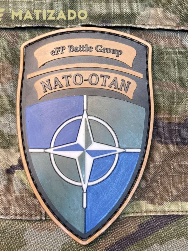 Parche OTAN eFP Battle Group en PVC