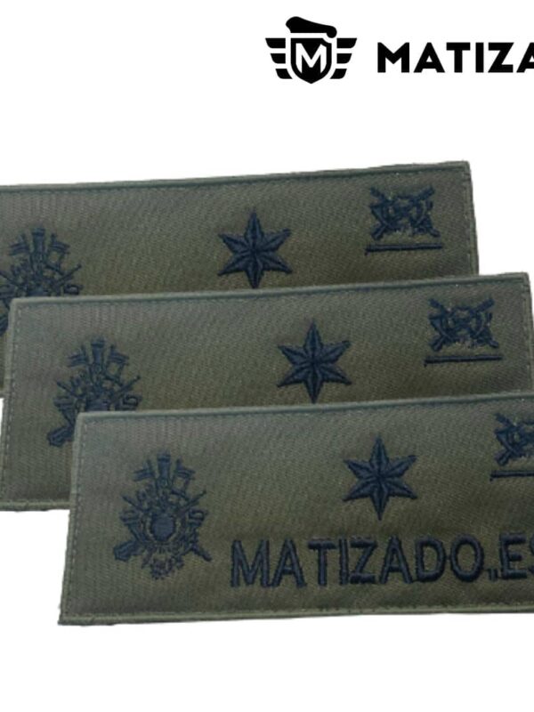 Galleta militar de pecho bordada cuarto curso AGM