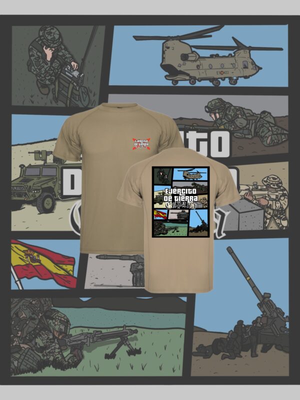 Camiseta GTA IV Ejercito de Tierra