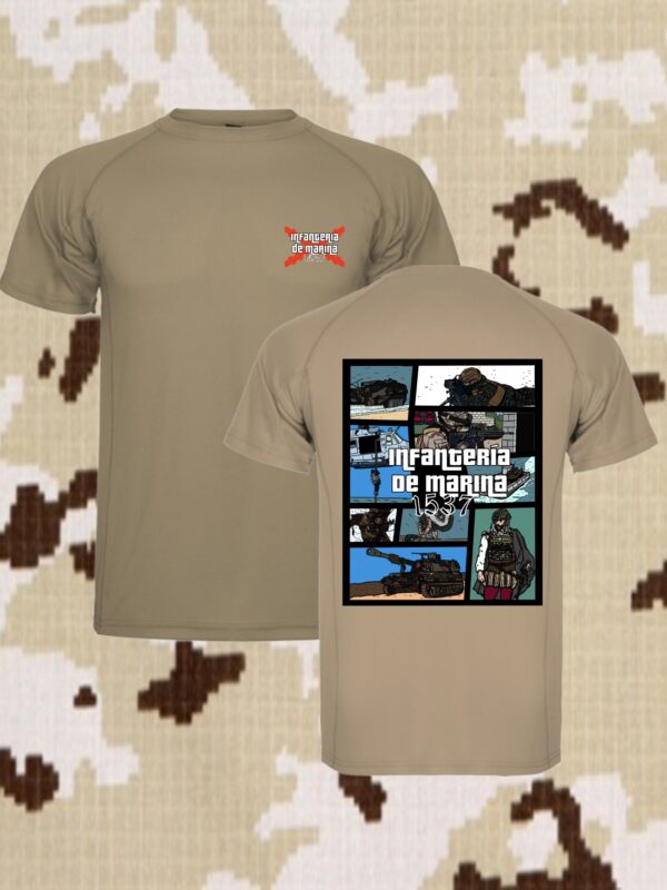 Camiseta GTA IV Infantería de Marina