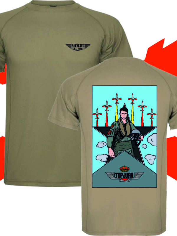 Camiseta TOP JUAN Ejercito del Aire
