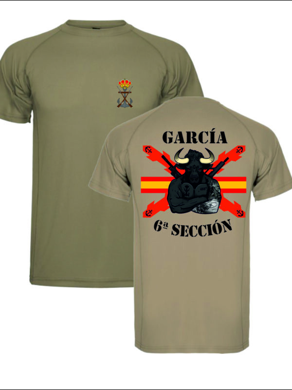 Camiseta técnica sexta sección Infantería de Marina