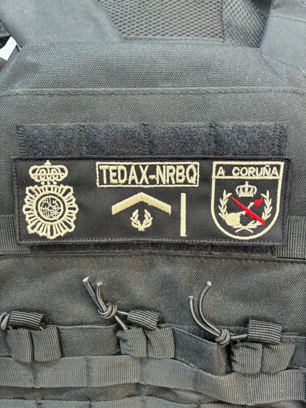 Tira de pecho bordada y personalizada TEDAX